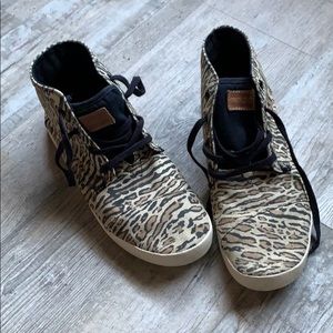 Toms animal print sneakers